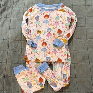 Little Sleepies Prima Ballerina Two Piece Pajama Set